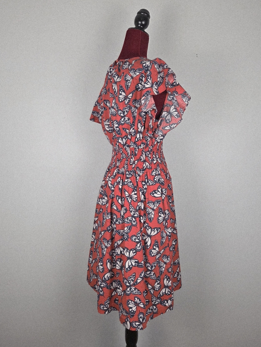 Kate Spade Butterfly Print Blake Dress (Size L) - Picture 9 of 12